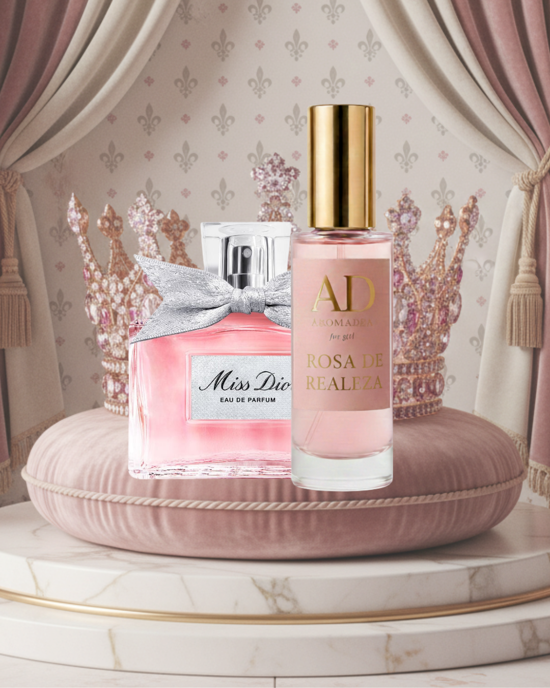 Rosa de Realeza (Inspirado en Miss Dior)