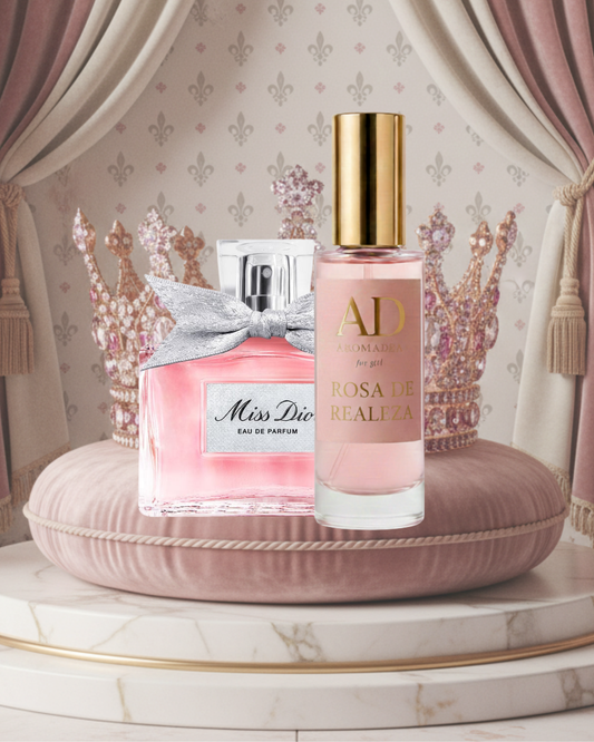 Rosa de Realeza (Inspirado en Miss Dior)